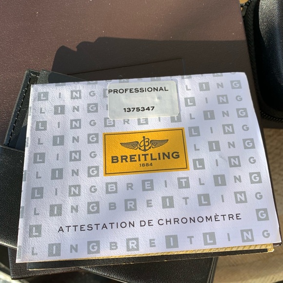 !!SOLD!! BREITLING Limited Edition Chronospace - Picture 7 of 8